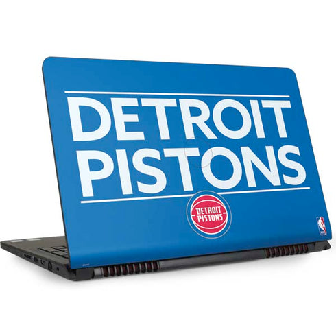 NBA Detroit Pistons Standard - Blue Dell Inspiron Skin